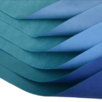medical wrap fabric, from light blue to dark blue